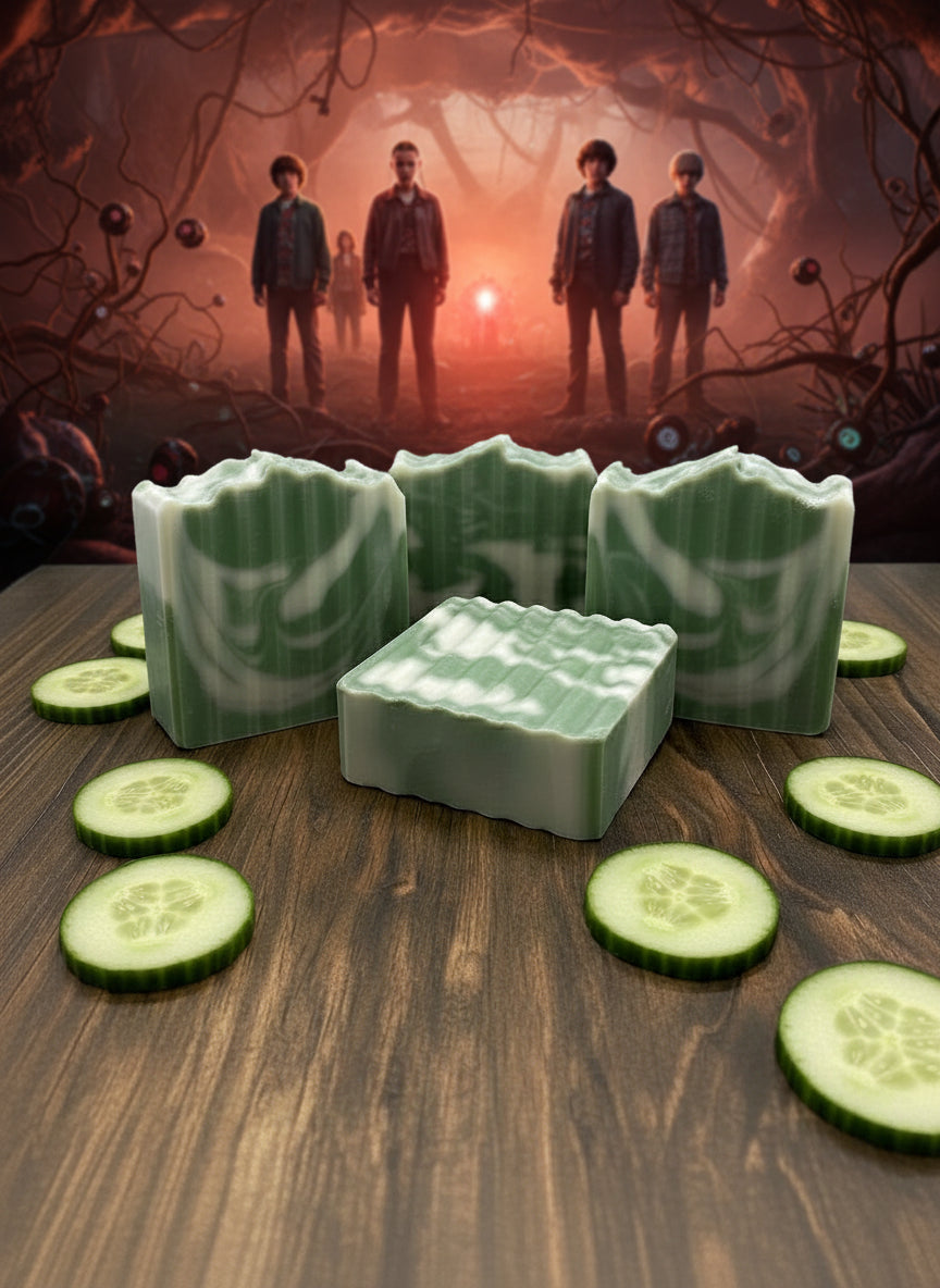Goats Milk ,Shea butter Cucumber Melon Soap bar