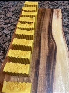 Goats Milk , Shea Butter , Turmeric ,Lemon and Orange