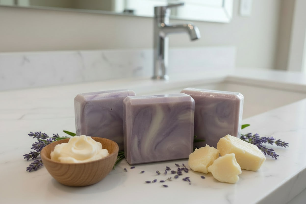 Shea Butter Lavender Soap Bar