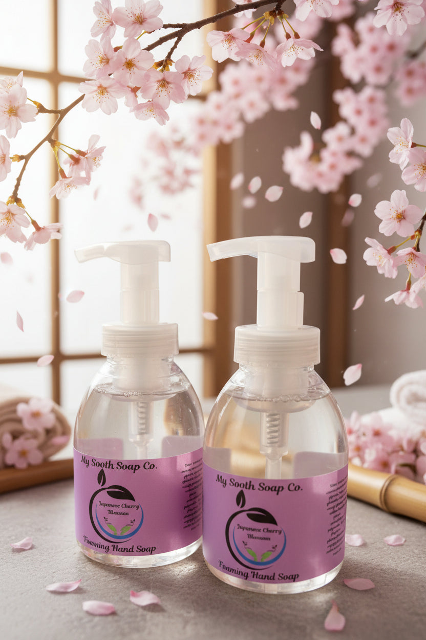 Foaming Hand Soap Japanese Cherry Blossom 10 oz