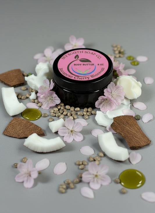 Japanese Cherry Blossom Body Butter (4oz)