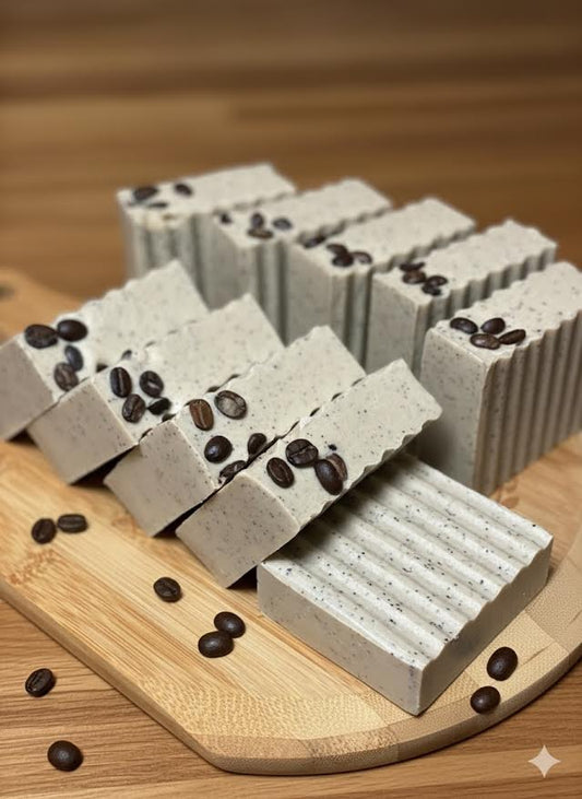 Goats Milk , Shea Butter , Coffee Vanilla Bean  Soap Bar