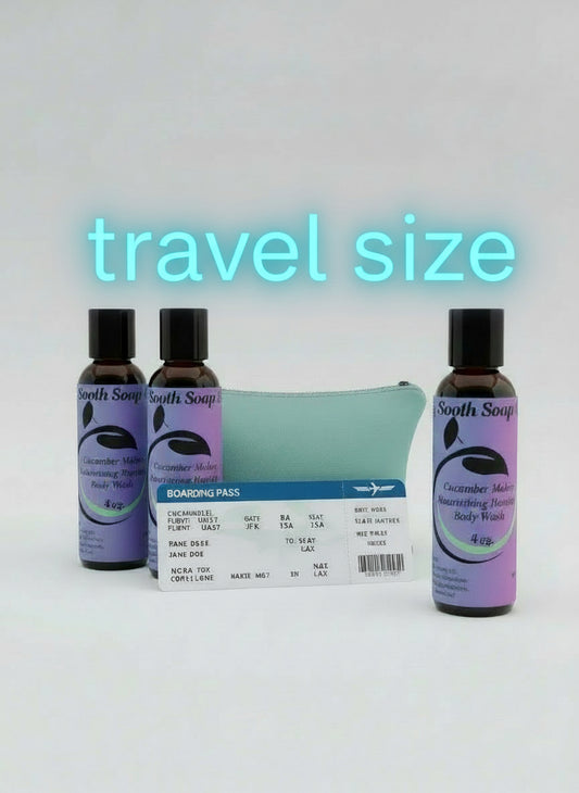 Cucumber Melon Hair & Body Wash travel size 4oz