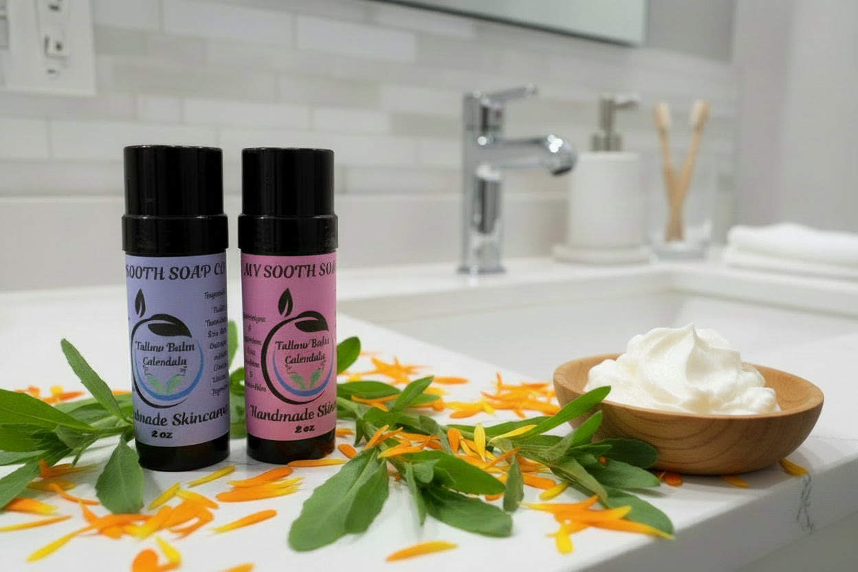 Tallow Calendula Roll on Balm