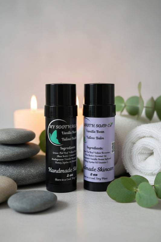 Tallow Vanilla Bean Stick Balm 2oz