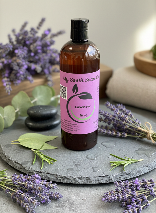 Lavender Hair & Body Wash with Natural Elements